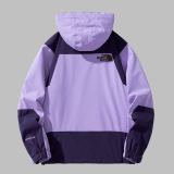 25/26 New THE NORTH FACE Light Purple Hooded Waterproof assault suit