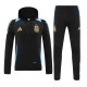25/26 Argentina Black Hooded  Tracksuit