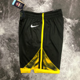 22/23 WARRIORS Black City Edition Top Quality NBA Pants