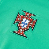 24/25 Portugal Light Green Half Pull Tracksuit (半拉链)