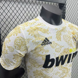 25/26 RMA Yellow Dragon pattern  Special Edition Player Version Soccer Jersey
