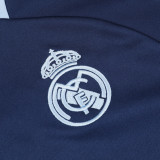 24/25 RMA Royal Blue  Half Pull Tracksuit  (半拉链)