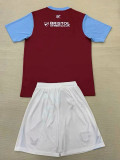 24/25 Burnley FC Home Fans Soccer Jersey(成人胸前带96)
