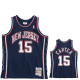 2006/2007 NETS CARTER #15 Dark Blue Retro Top Quality Hot Pressing NBA Jersey
