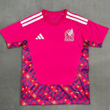 25/26 Mexico Goalkeeper Red Fans Soccer Jersey