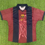 25/26  BAR Home Co branded Edition Retro  Soccer Jersey(金色背后广告#2）