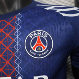 25/26 PSG  Special Edition Blue Player Version  Soccer Jersey(特别版蓝）