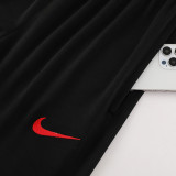 2024 NK Red Black Half Zipper Sportswear # NB07(半拉链)