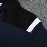 25/26 JM Dark Blue Jacket Tracksuit #2309深蓝色