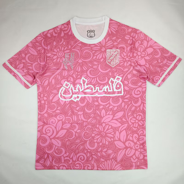 25/26 Palestino Deportivo Pink  Fans Soccer Jersey