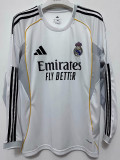 25/26 Real Madrid Away Fan Long-Sleeved Jersey