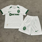 24/25 Sporting Lisbon Away Kids Soccer Jersey