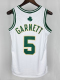 07/08 CELTICS GARNETT #5 Platinum Top Quality Hot Pressing Retro NBA Jersey