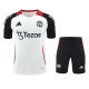 25/26 Man Utd White Training Short Suit
