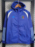 23/24 Italy Blue Windbreaker