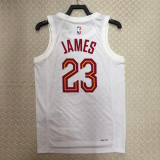 22/23 Cleveland Cavaliers JAMES #23 White Top Quality Hot Pressing NBA Jersey