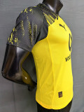 25/26 Dortmund Home Player Version Soccer Jersey（广告）