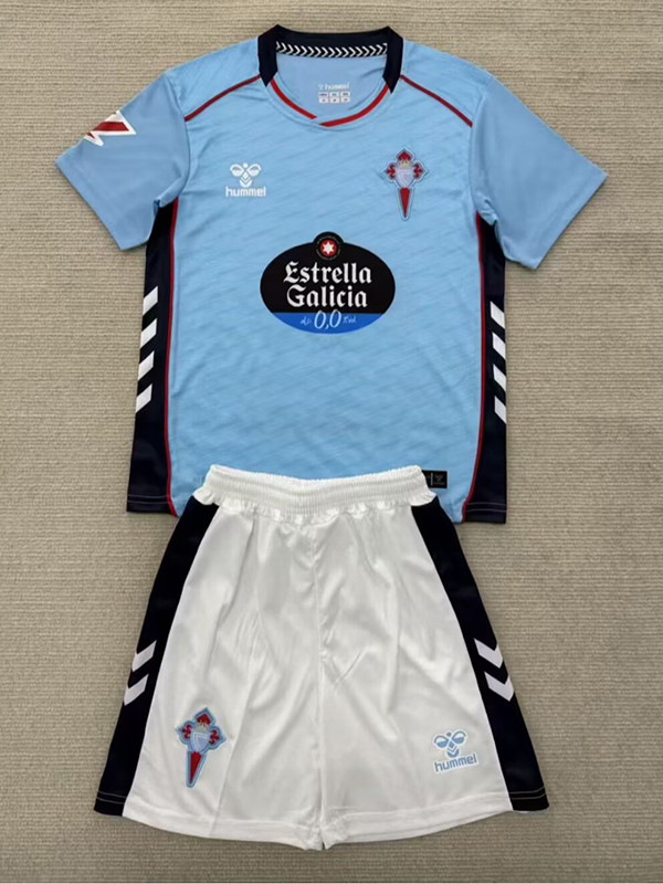 25/26 Celta Home Kids Soccer Jersey