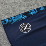 24/25 Napoli Black Blue Training Short Suit