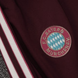 25/26 Bayern Maroon  Kids  Half Pull Tracksuit #E2515 (半拉链)