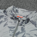 25/26 ACM Grey Half Pull Tracksuit  (半拉链)