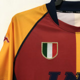 2001/2002 Roma Home Retro Soccer Jersey