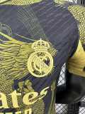 25/26 RMA Golden Dragon Edition Black  Fans Soccer Jersey