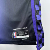 23/24 KINGS WESTBROOK #18 Purple Flying Man Limited Top Quality Hot Pressing NBA Jersey