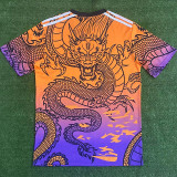 24/25 RMA Dragon Pattern Orange Purple Training Shirts