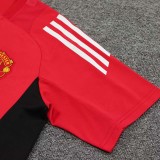 24/25  Man Utd Red Training Short Suit