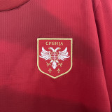2024 Serbia  Home Fans Soccer Jersey