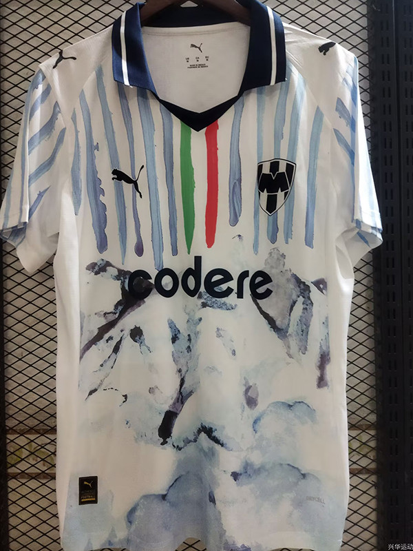 25/26 Monterrey Away Fans Soccer Jersey