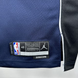 Dallas Mavericks FL AGG  #32 Royal Blue Flying Man Edition  Top Quality Hot Pressing NBA Jersey