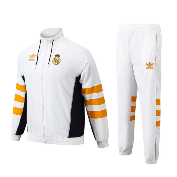 RMA White Retro windbreaker suit(套装)