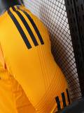 24/25 RMA  Away  Long Sleeve Player Version Soccer Jersey(长袖）