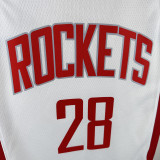 23-24 ROCKETS SENGUN #28 White City Edition Home Top Quality Hot Pressing NBA Jersey