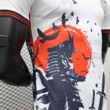 24/25 Japan White Swordsman（Y-3)  Player Version Soccer Jersey
