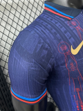 25 /26 BAR Royal Blue Special Edition  Player Version Soccer Jersey(Spotify）