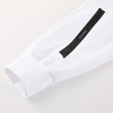 24/25 NM05 White Hooded Jacket Tracksuit
