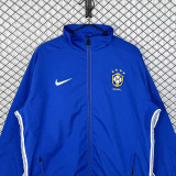 1998 Brazil Blue Retro  Windbreaker