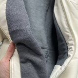 2024 New TNF White Velvet Windbreaker F3（加绒、连帽）