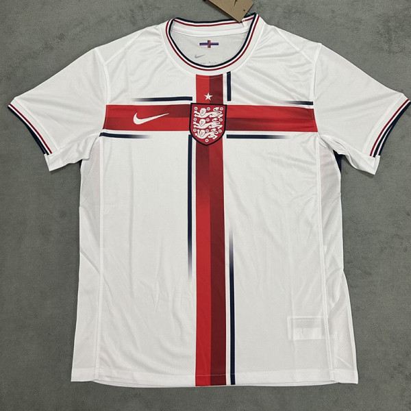 2024 England White and Red Special Edition Fans Soccer Jersey