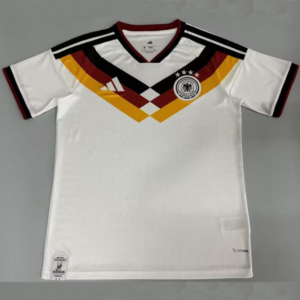 26/27 Germany Wthie Fans Soccer Jersey#带四星