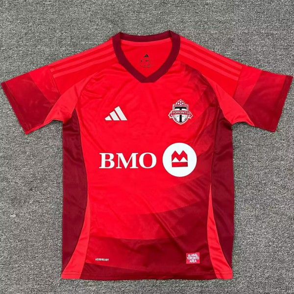 25/26 Toronto FC Red Fans Soccer Jersey