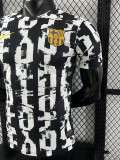 25/26 BAR Special Edition Black &White  Player Version Soccer Jersey