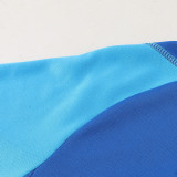 24/25 AB05  Blue kids Half Pull Tracksuit(童装、半拉）