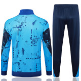 24/25 CHE Lake Blue Inkjet Kids Jacket Tracksuit