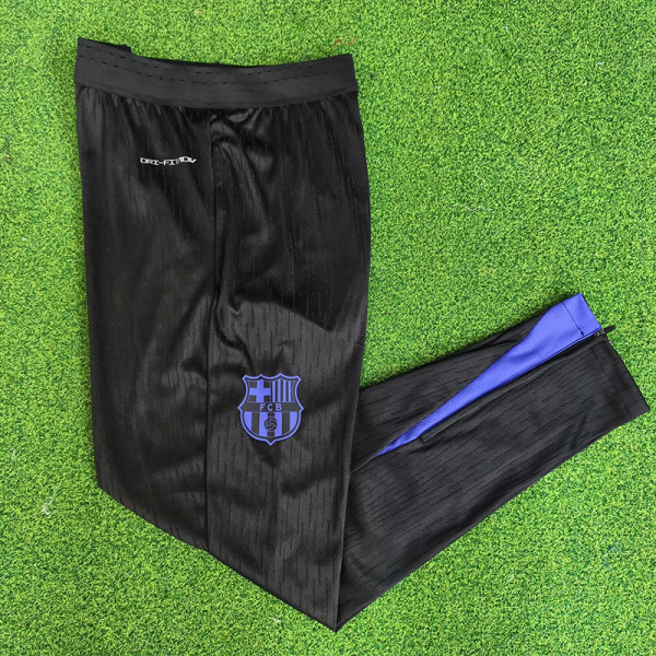 25/26 BAR Black Player VersionTraining Long Pants (Have Pocket)蓝标