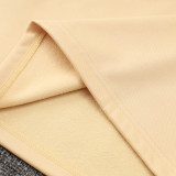 24/25 BAR Khaki Hooded  Half Pull Tracksuit(Add Fluff)  (半拉链\加绒F605)