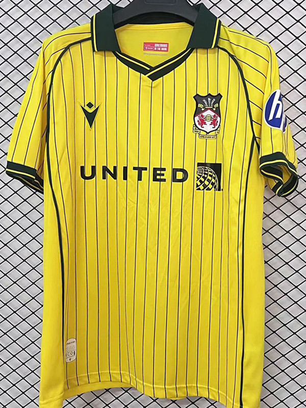 25/26 Wrexham Away Fans Soccer Jersey